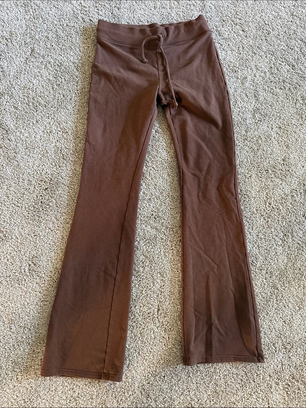 ALO Sway Bootcut Sweatpant, Brownstone, size XS